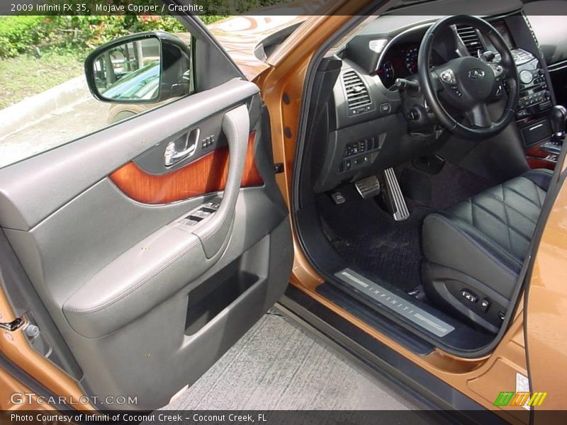 Mojave Copper / Graphite 2009 Infiniti FX 35