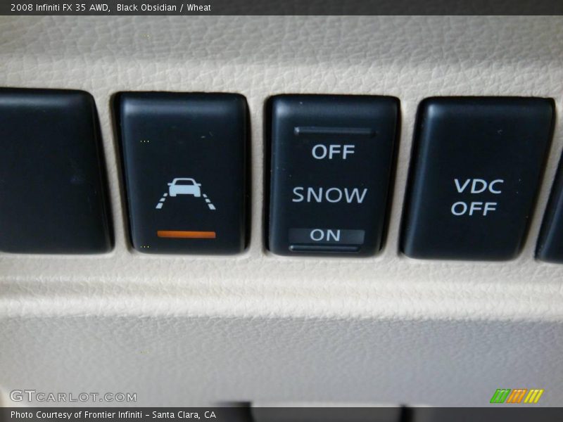 Black Obsidian / Wheat 2008 Infiniti FX 35 AWD