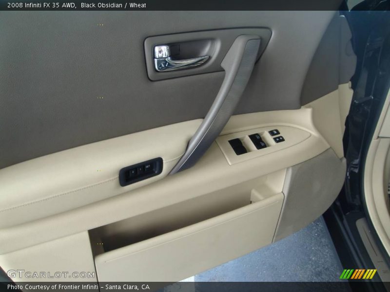 Black Obsidian / Wheat 2008 Infiniti FX 35 AWD