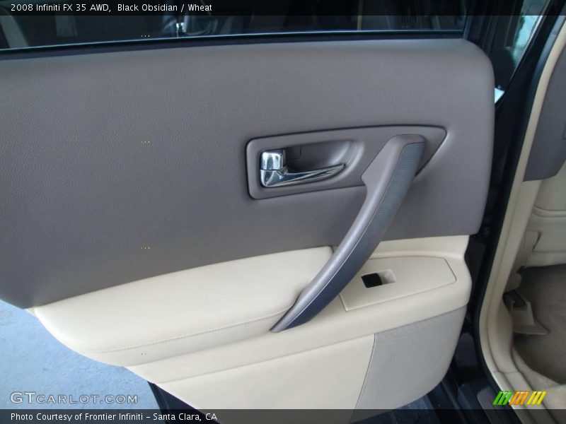 Black Obsidian / Wheat 2008 Infiniti FX 35 AWD