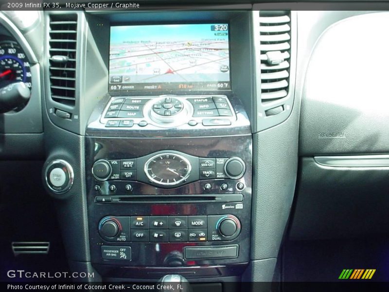 Mojave Copper / Graphite 2009 Infiniti FX 35