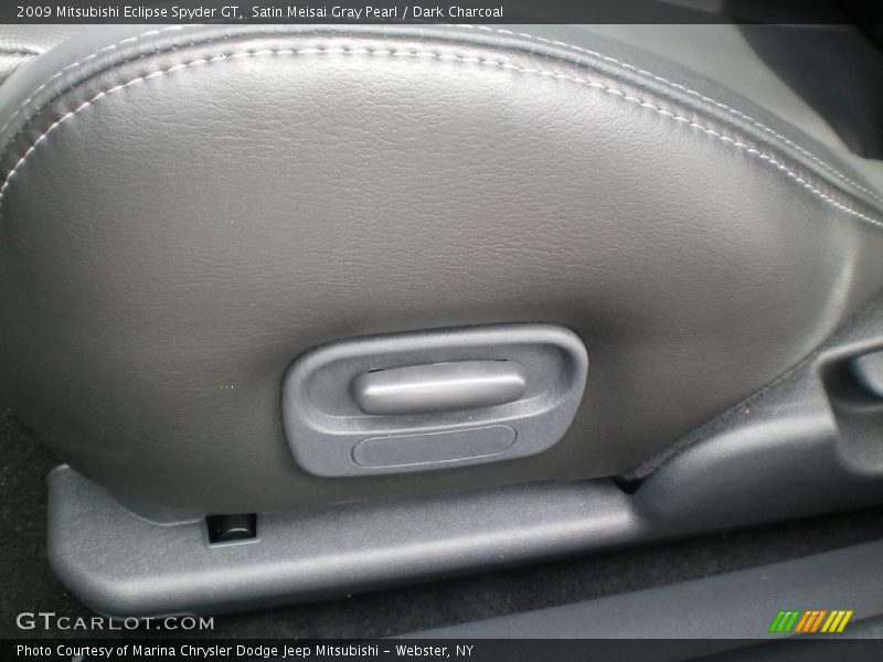 Satin Meisai Gray Pearl / Dark Charcoal 2009 Mitsubishi Eclipse Spyder GT