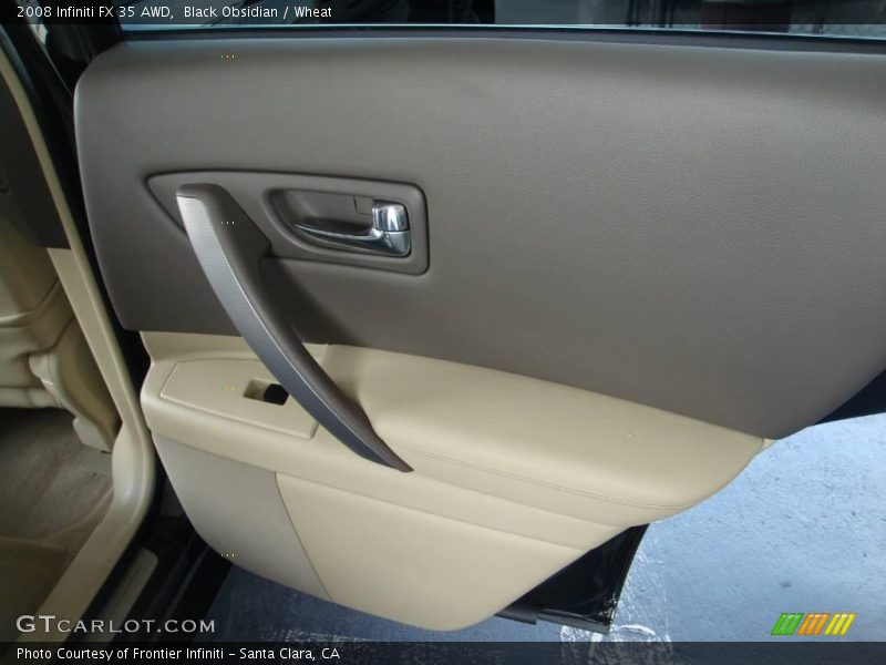 Black Obsidian / Wheat 2008 Infiniti FX 35 AWD