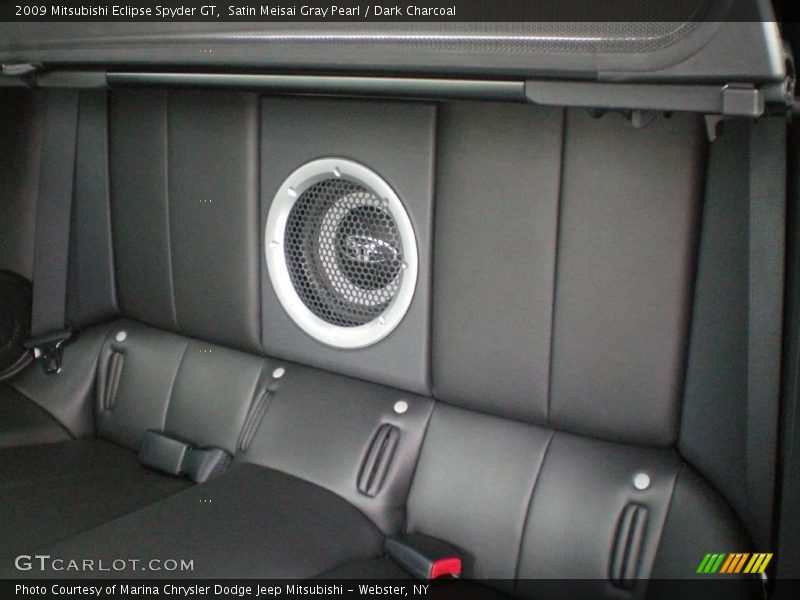 Satin Meisai Gray Pearl / Dark Charcoal 2009 Mitsubishi Eclipse Spyder GT