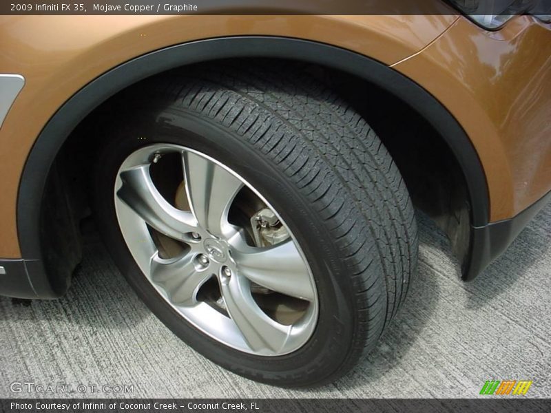 Mojave Copper / Graphite 2009 Infiniti FX 35