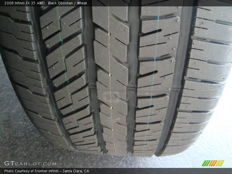 Black Obsidian / Wheat 2008 Infiniti FX 35 AWD