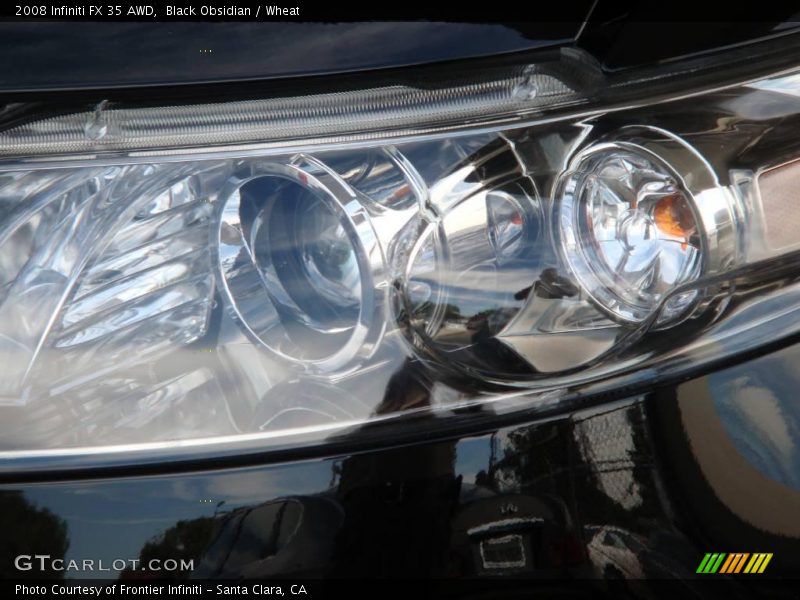 Black Obsidian / Wheat 2008 Infiniti FX 35 AWD