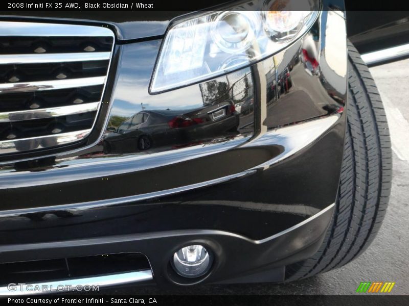 Black Obsidian / Wheat 2008 Infiniti FX 35 AWD