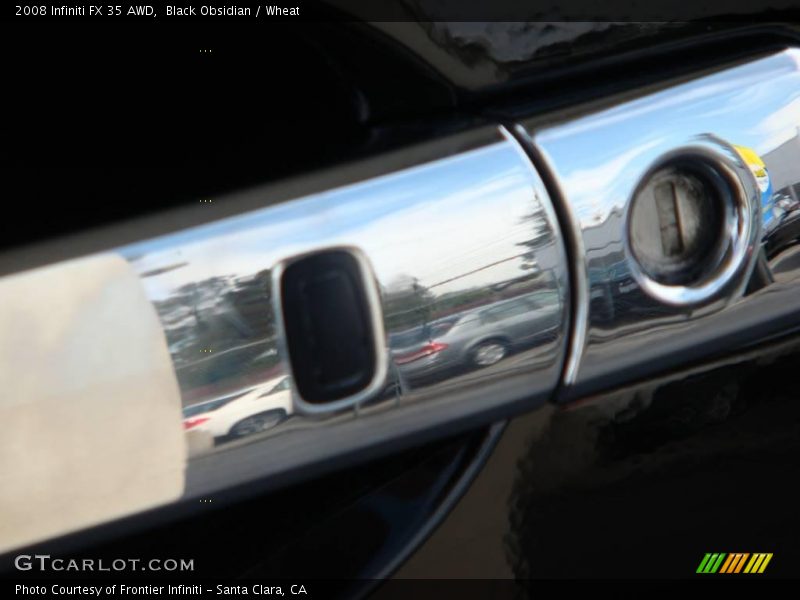 Black Obsidian / Wheat 2008 Infiniti FX 35 AWD