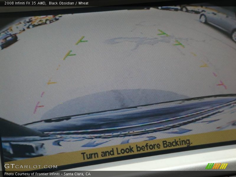 Black Obsidian / Wheat 2008 Infiniti FX 35 AWD