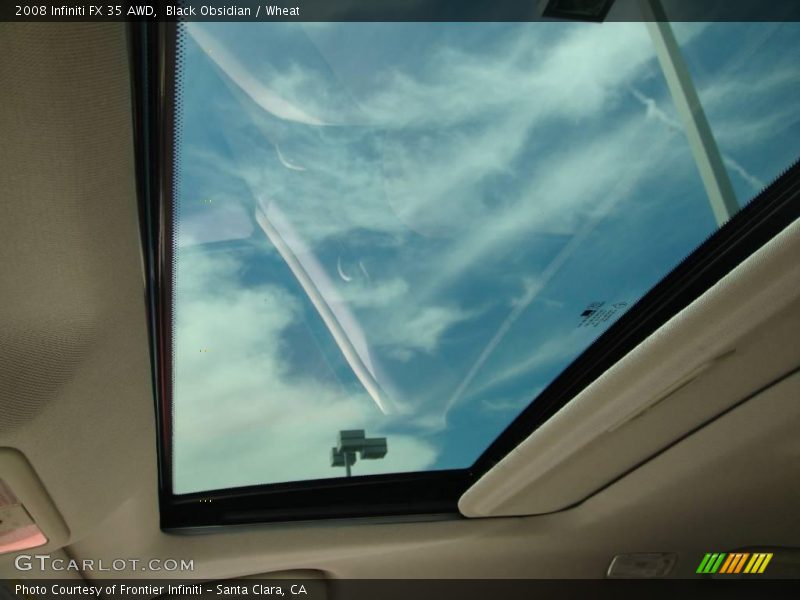 Black Obsidian / Wheat 2008 Infiniti FX 35 AWD