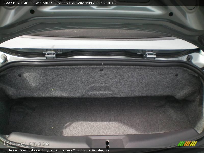 Satin Meisai Gray Pearl / Dark Charcoal 2009 Mitsubishi Eclipse Spyder GT