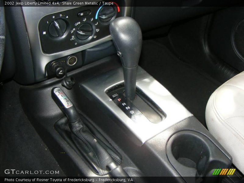 Shale Green Metallic / Taupe 2002 Jeep Liberty Limited 4x4