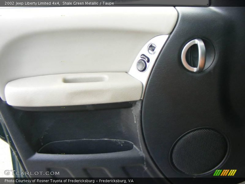 Shale Green Metallic / Taupe 2002 Jeep Liberty Limited 4x4