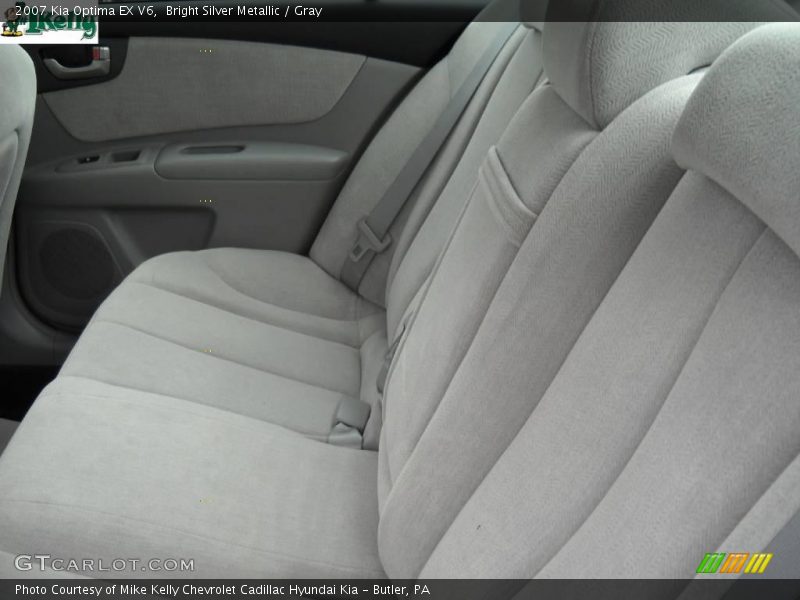 Bright Silver Metallic / Gray 2007 Kia Optima EX V6