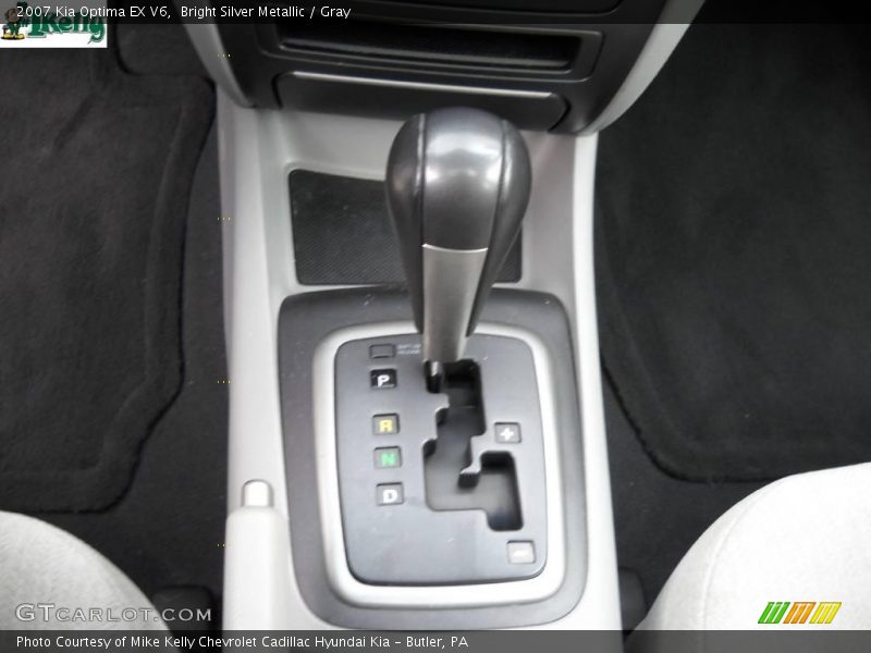 Bright Silver Metallic / Gray 2007 Kia Optima EX V6