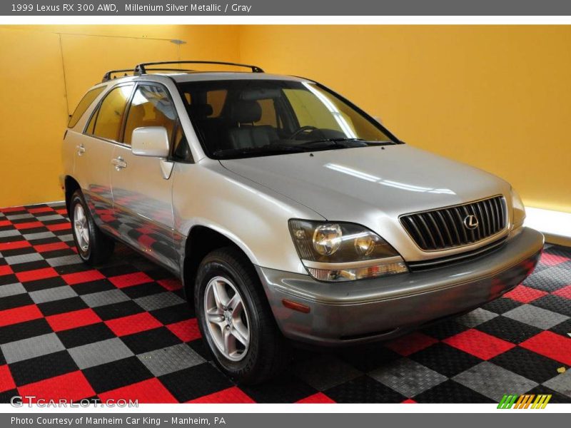 Millenium Silver Metallic / Gray 1999 Lexus RX 300 AWD