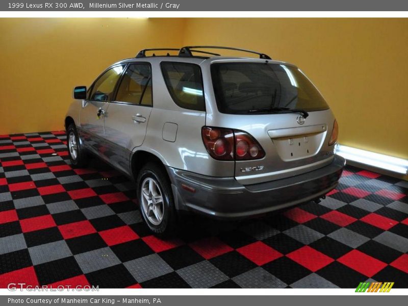 Millenium Silver Metallic / Gray 1999 Lexus RX 300 AWD