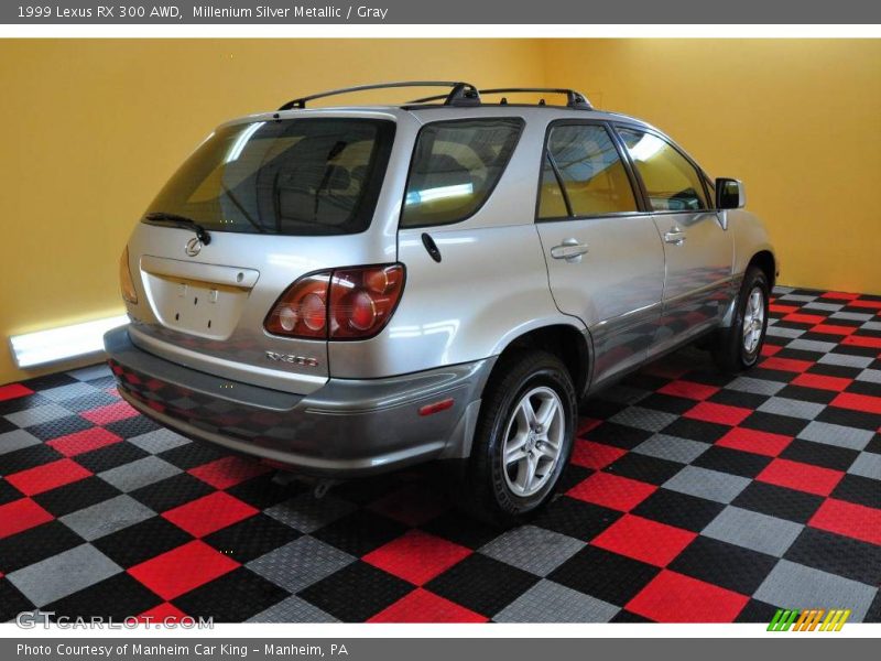 Millenium Silver Metallic / Gray 1999 Lexus RX 300 AWD