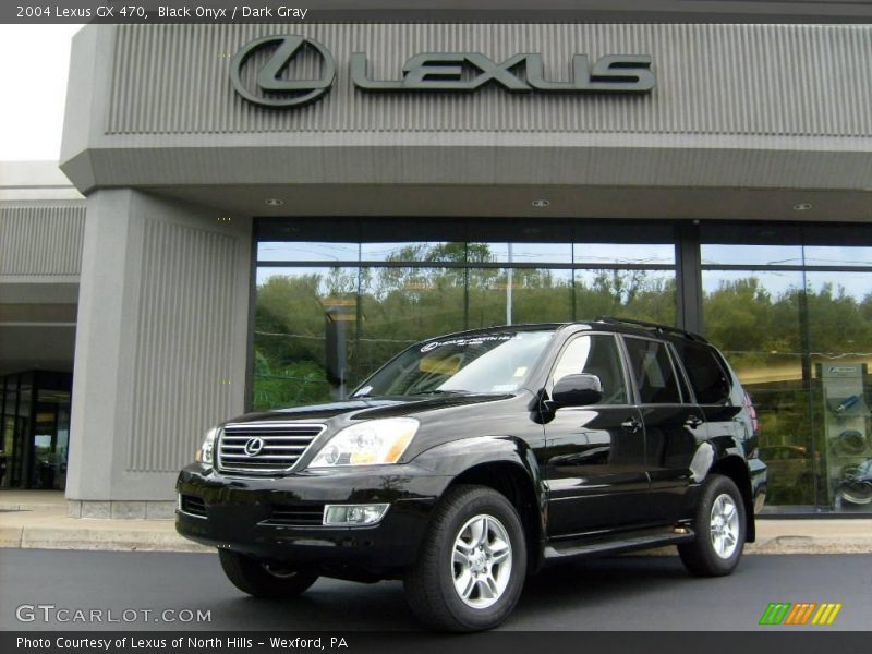 Black Onyx / Dark Gray 2004 Lexus GX 470