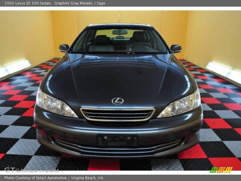 Graphite Gray Metallic / Sage 2000 Lexus ES 300 Sedan