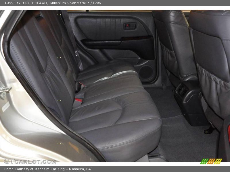 Millenium Silver Metallic / Gray 1999 Lexus RX 300 AWD