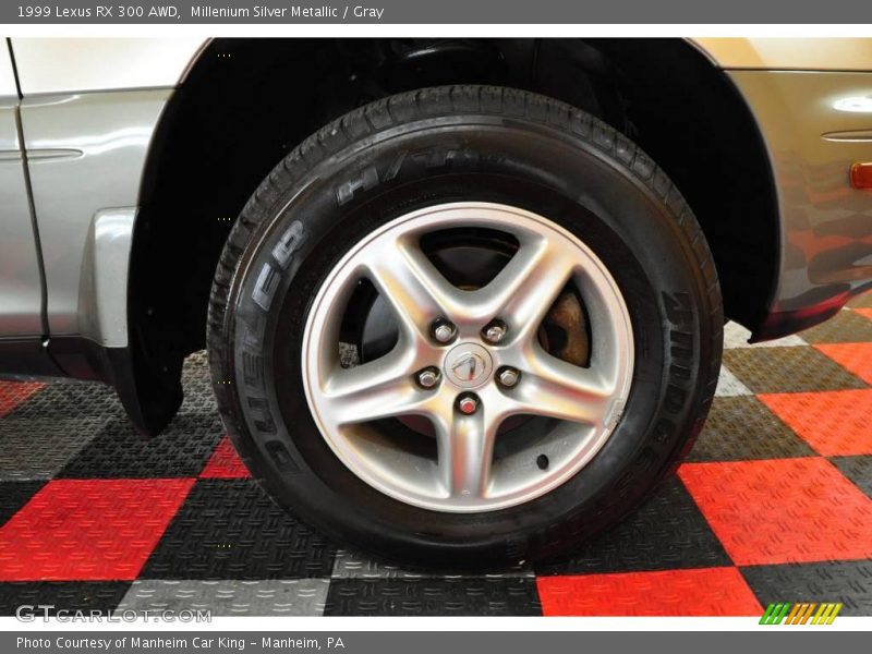 Millenium Silver Metallic / Gray 1999 Lexus RX 300 AWD