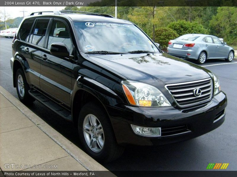 Black Onyx / Dark Gray 2004 Lexus GX 470