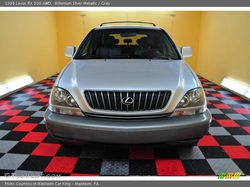 Millenium Silver Metallic / Gray 1999 Lexus RX 300 AWD