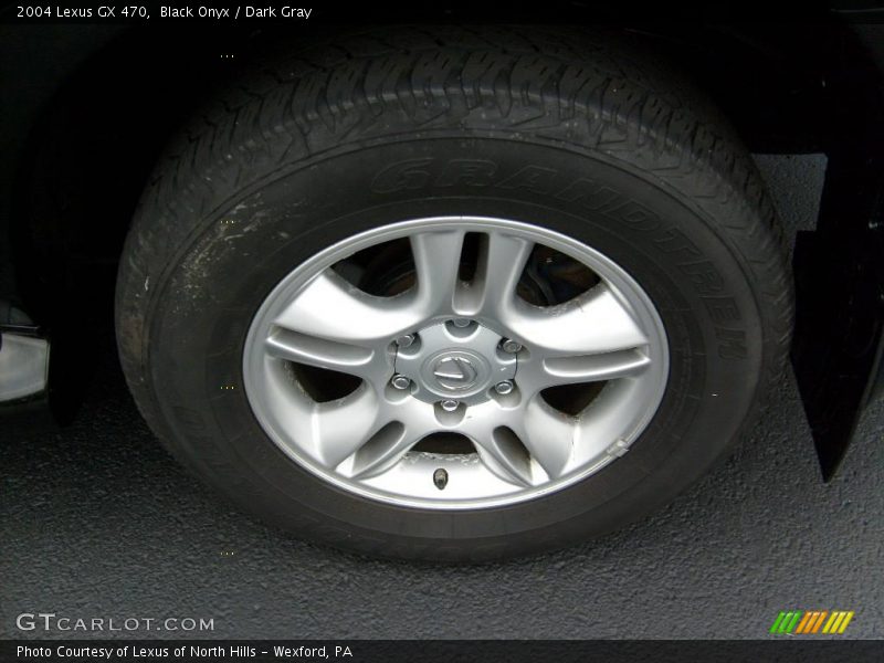 Black Onyx / Dark Gray 2004 Lexus GX 470