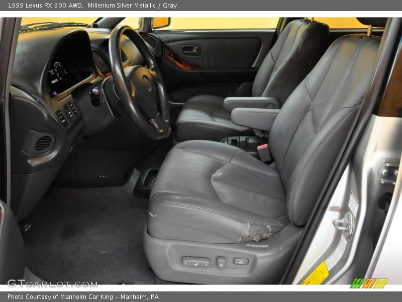 Millenium Silver Metallic / Gray 1999 Lexus RX 300 AWD