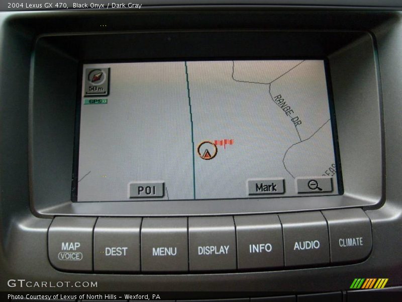 Black Onyx / Dark Gray 2004 Lexus GX 470