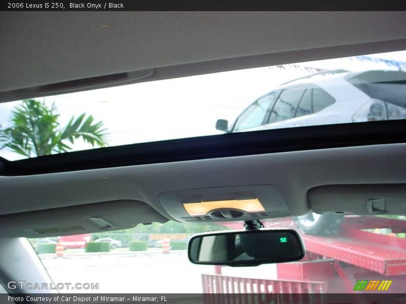 Black Onyx / Black 2006 Lexus IS 250