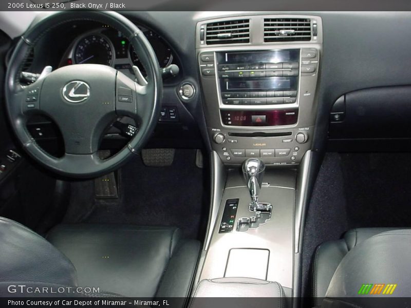 Black Onyx / Black 2006 Lexus IS 250