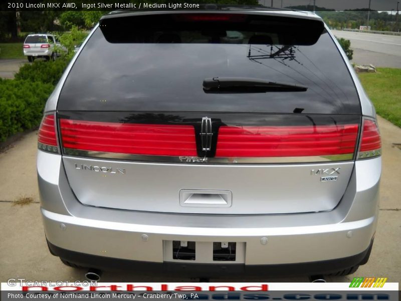 Ingot Silver Metallic / Medium Light Stone 2010 Lincoln MKX AWD