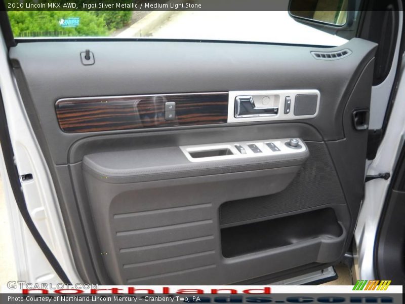 Ingot Silver Metallic / Medium Light Stone 2010 Lincoln MKX AWD