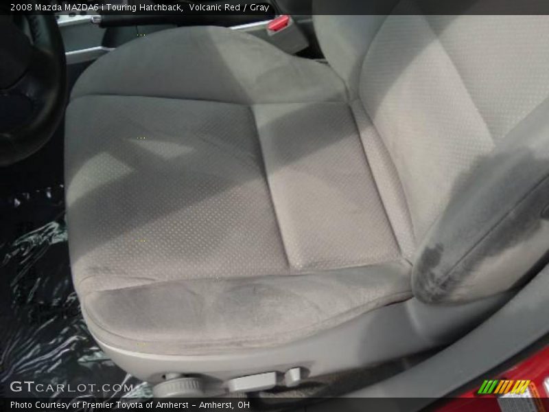 Volcanic Red / Gray 2008 Mazda MAZDA6 i Touring Hatchback