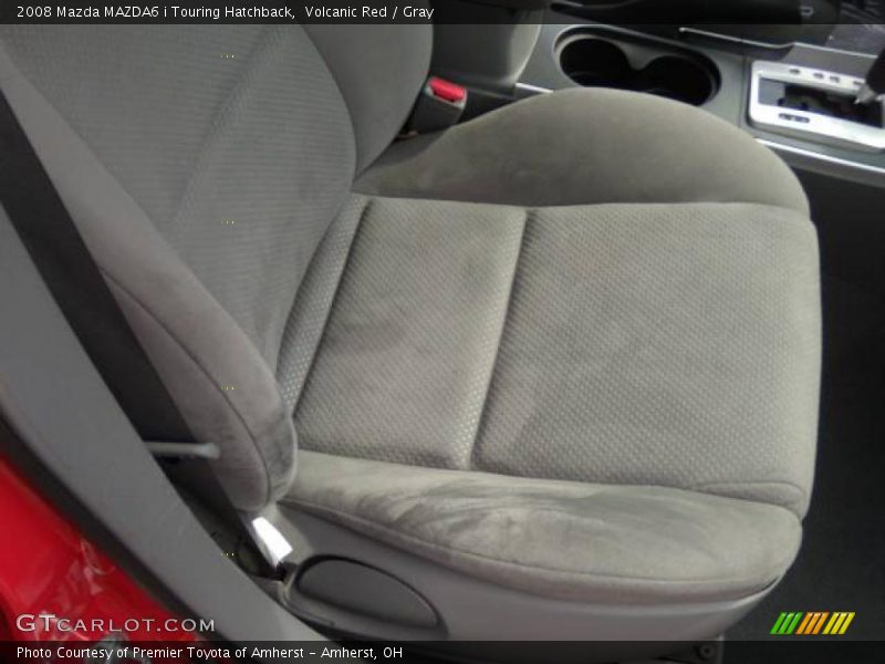 Volcanic Red / Gray 2008 Mazda MAZDA6 i Touring Hatchback