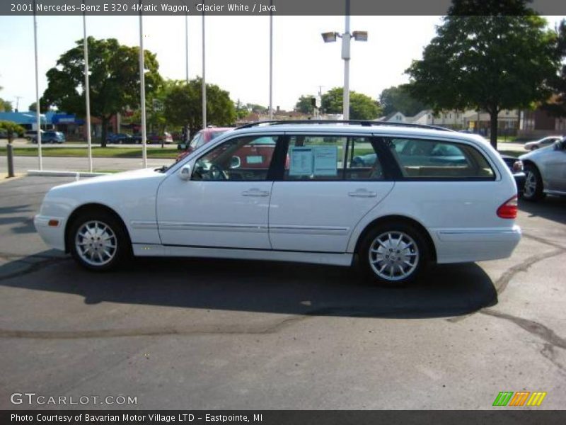 Glacier White / Java 2001 Mercedes-Benz E 320 4Matic Wagon