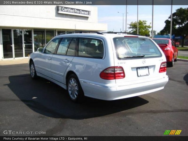 Glacier White / Java 2001 Mercedes-Benz E 320 4Matic Wagon