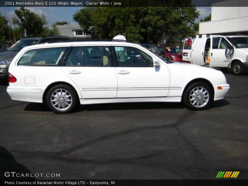 Glacier White / Java 2001 Mercedes-Benz E 320 4Matic Wagon