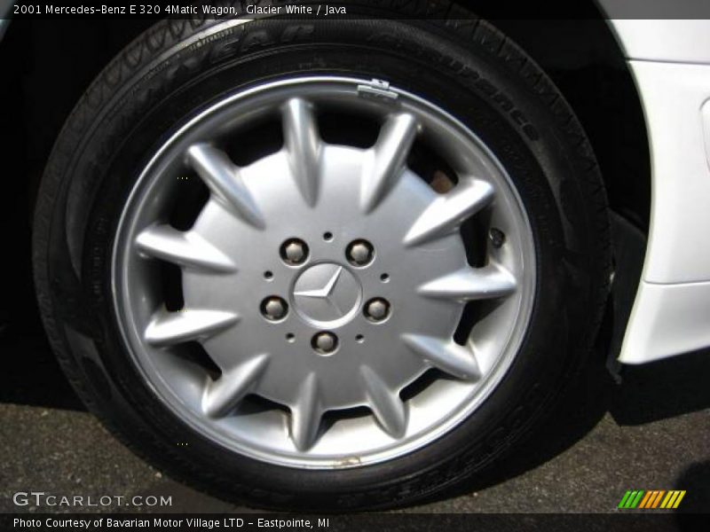 Glacier White / Java 2001 Mercedes-Benz E 320 4Matic Wagon