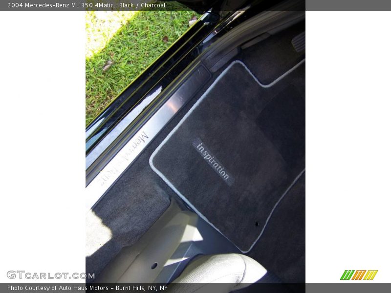 Black / Charcoal 2004 Mercedes-Benz ML 350 4Matic
