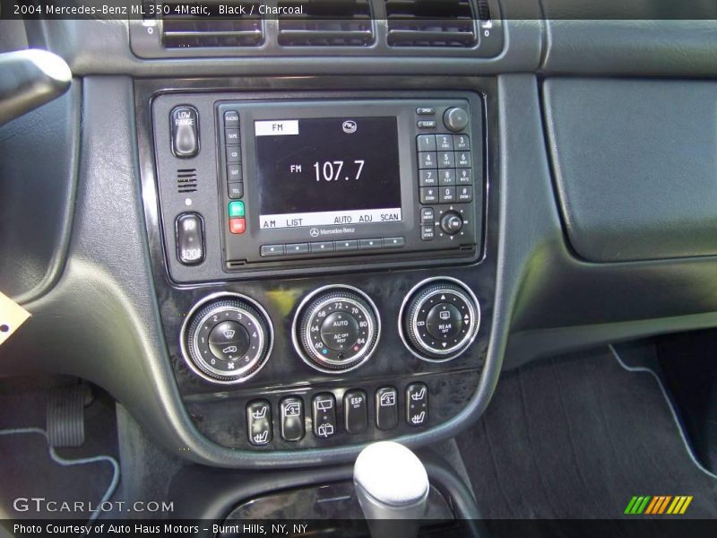 Black / Charcoal 2004 Mercedes-Benz ML 350 4Matic