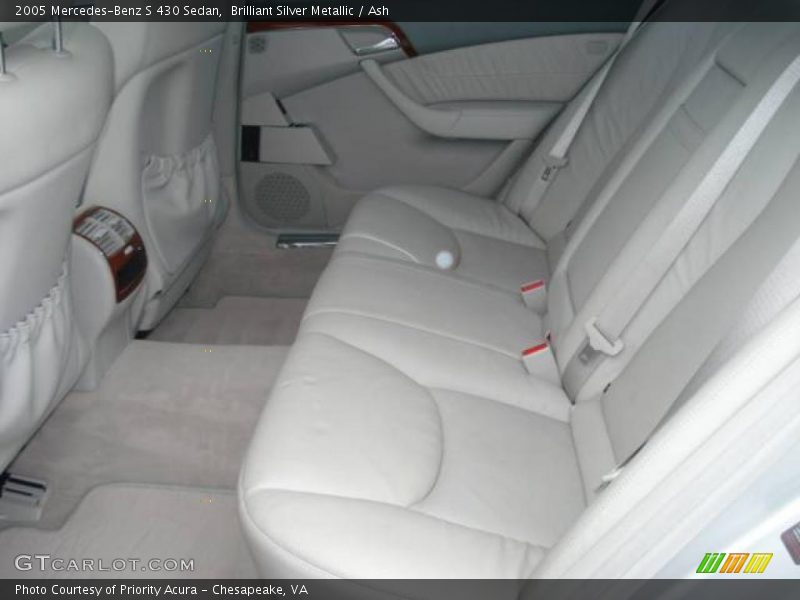 Brilliant Silver Metallic / Ash 2005 Mercedes-Benz S 430 Sedan