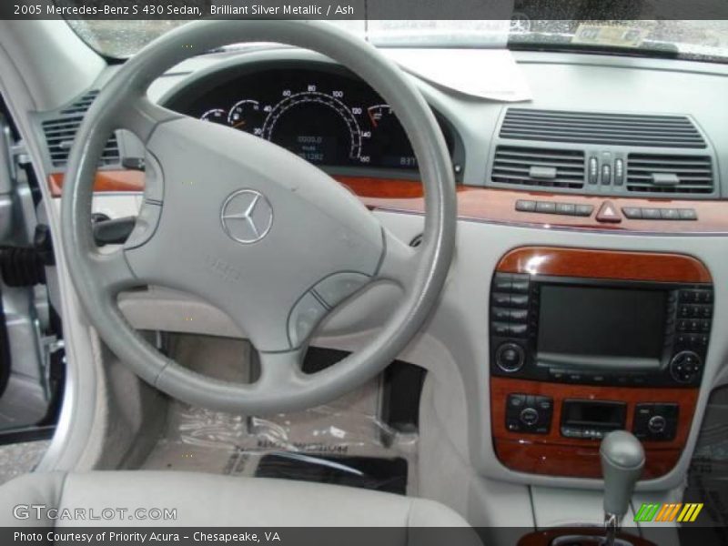 Brilliant Silver Metallic / Ash 2005 Mercedes-Benz S 430 Sedan