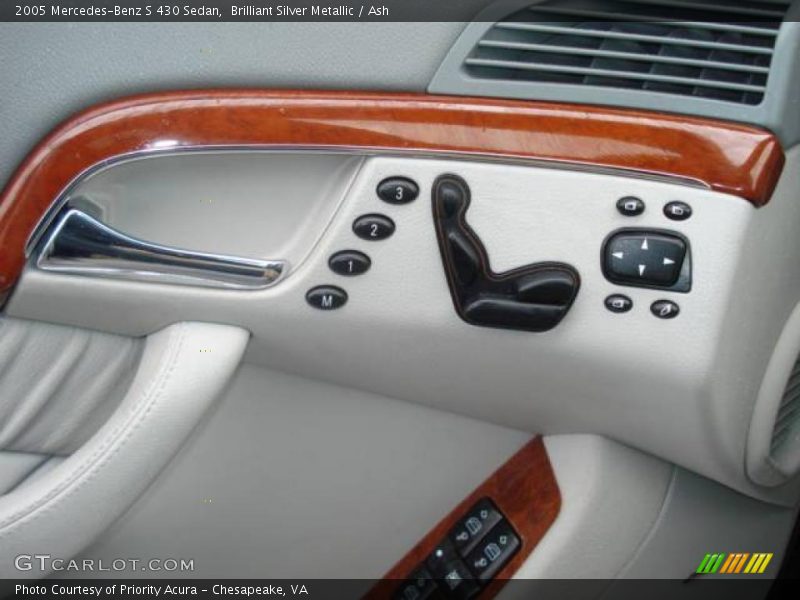 Brilliant Silver Metallic / Ash 2005 Mercedes-Benz S 430 Sedan