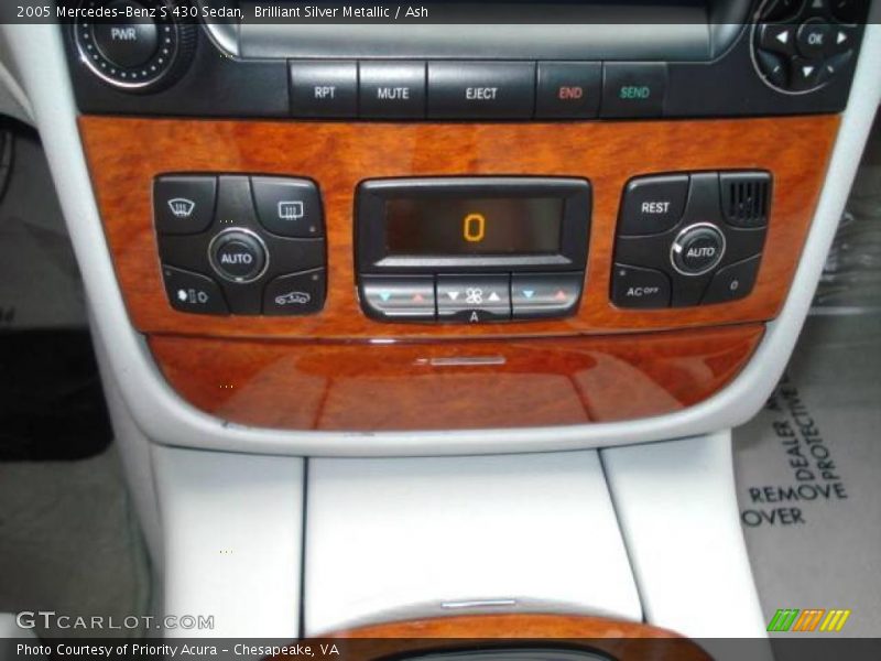 Brilliant Silver Metallic / Ash 2005 Mercedes-Benz S 430 Sedan