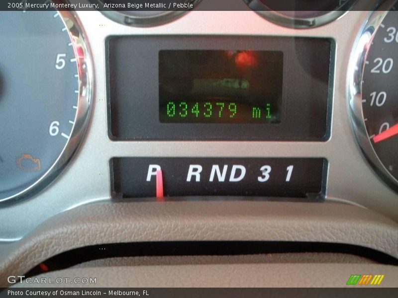 Arizona Beige Metallic / Pebble 2005 Mercury Monterey Luxury