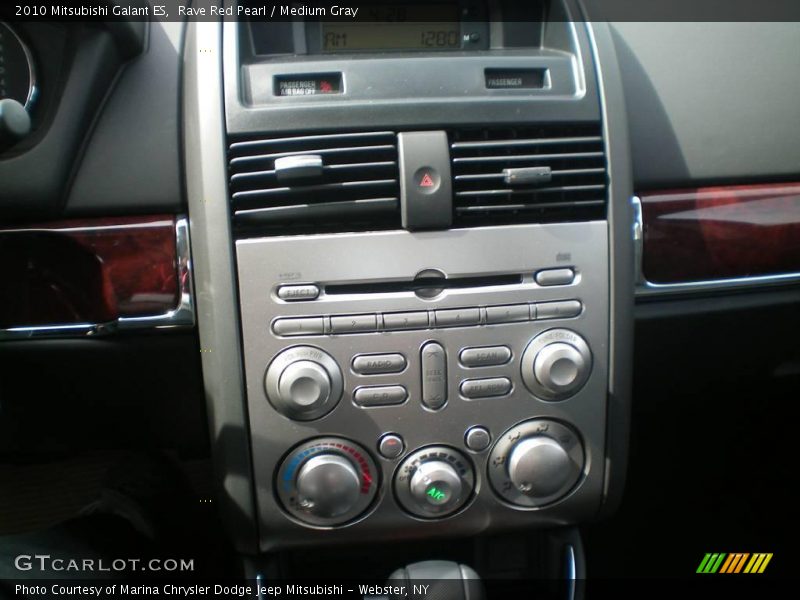 Rave Red Pearl / Medium Gray 2010 Mitsubishi Galant ES